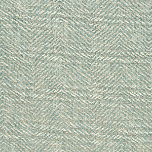 Silverton Weave Aqua/Ivory by G P & J Baker Fabric