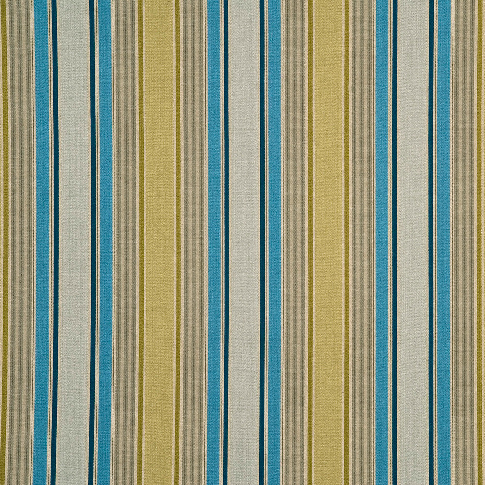 Arley Stripe Teal/Green by G P & J Baker Fabric