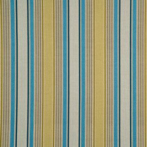 Arley Stripe Teal/Green by G P & J Baker Fabric