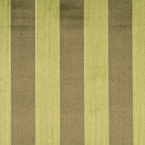 Astley Stripe Velvet Taupe/Spring by G P & J Baker Fabric
