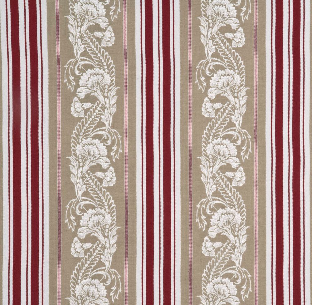 Sherbourne Red by G P & J Baker Fabric