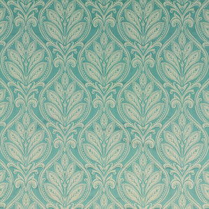 Ryecote Damask Aqua by G P & J Baker Fabric