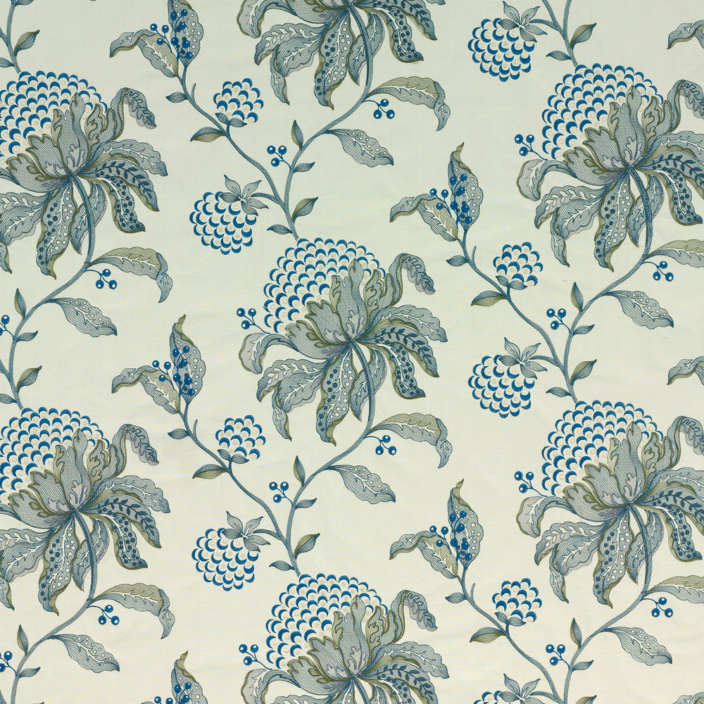 Silwood Indigo by G P & J Baker Fabric