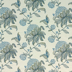 Silwood Indigo by G P & J Baker Fabric