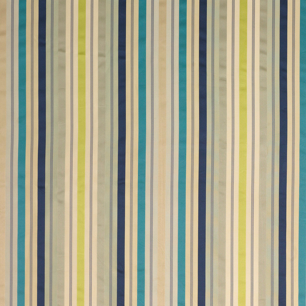 Somerford Stripe Indigo/Teal/Graphite by G P & J Baker Fabric