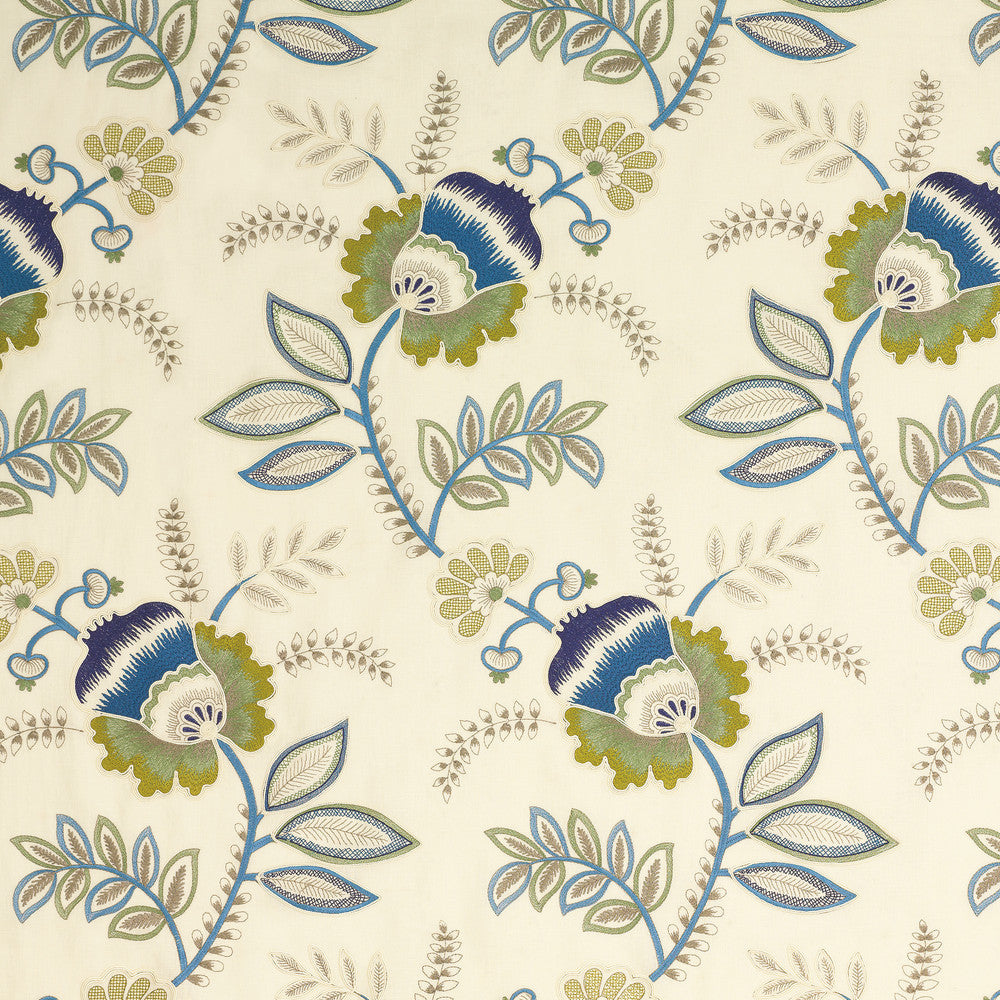 Somerford Indigo/Ivory by G P & J Baker Fabric