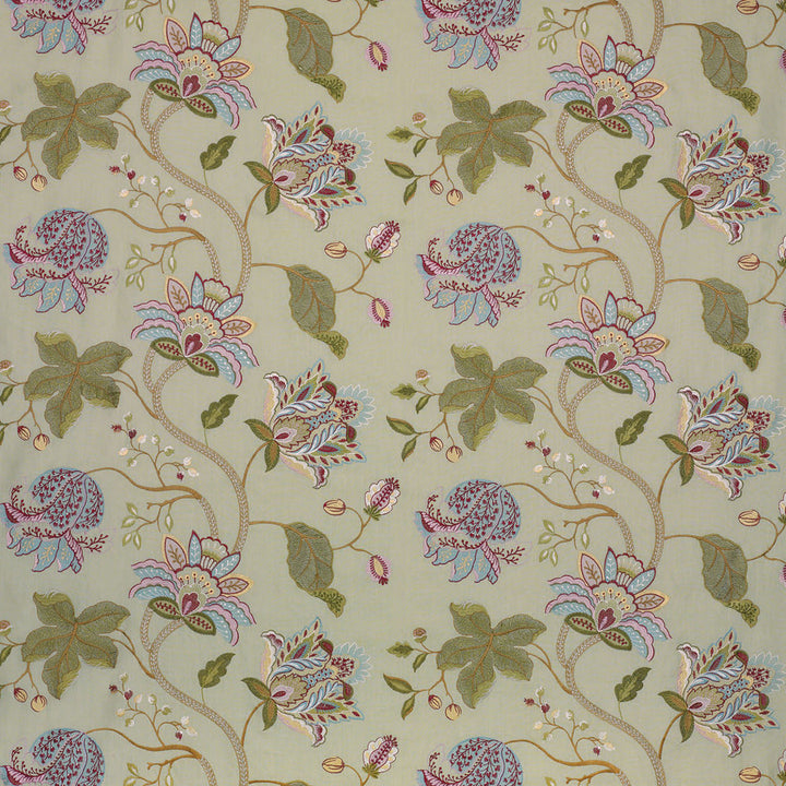 Devereux Linen Eau De Nil/Multi by G P & J Baker Fabric