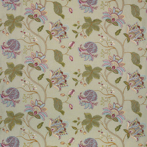 Devereux Linen Eau De Nil/Multi by G P & J Baker Fabric