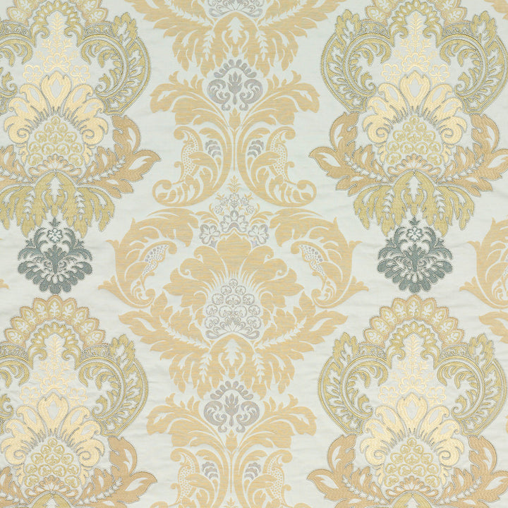 Waterford Damask Bronze/Natural by G P & J Baker Fabric