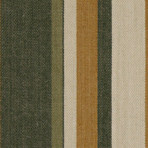 Drummond Stripe Gold/Sepia by G P & J Baker Fabric