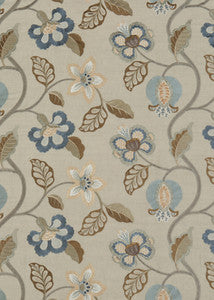 Elvaston Indigo by G P & J Baker Fabric