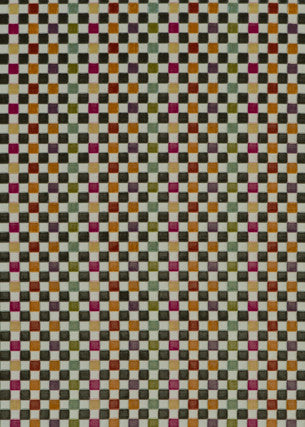Clarendon Small Check Multi by G P & J Baker Fabric