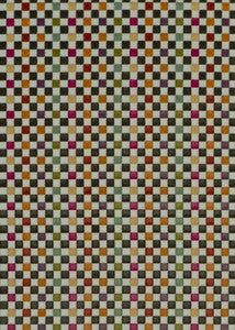 Clarendon Small Check Multi by G P & J Baker Fabric