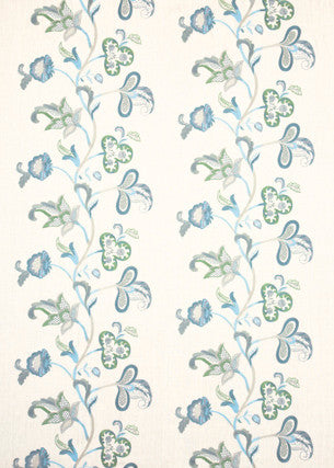 Cawdor Teal by G P & J Baker Fabric