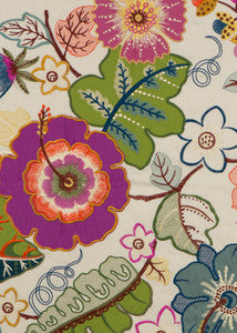 Exotic Garden Multi by G P & J Baker Fabric