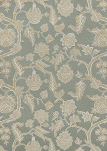 Kelway Aqua/Stone by G P & J Baker Fabric