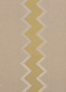 Farley Stripe Gilt by G P & J Baker Fabric