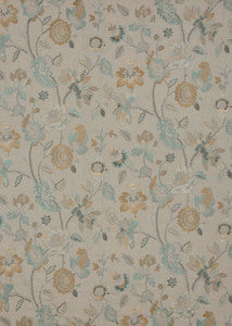 Dryden Aqua/Bronze by G P & J Baker Fabric