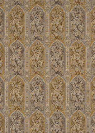 Winton Grey/Mustard by G P & J Baker Fabric
