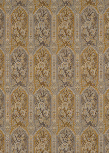 Winton Grey/Mustard by G P & J Baker Fabric