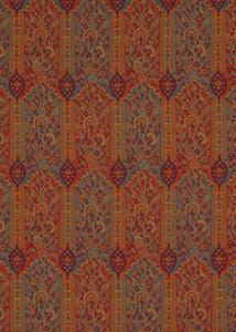 Winton Spice/Teal by G P & J Baker Fabric