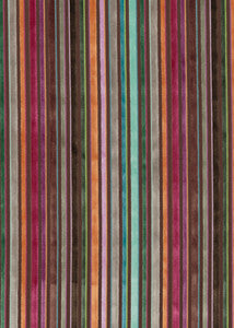 Cardinal Stripe Jewel by G P & J Baker Fabric