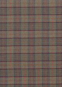 Victoria Plaid Royal Blue by G P & J Baker Fabric