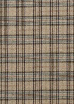Victoria Plaid Soft Jade by G P & J Baker Fabric