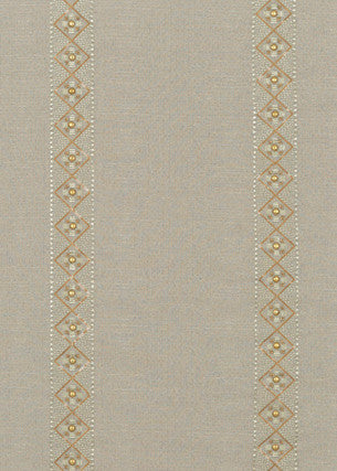 Queen'S Braid Silver/Gilt by G P & J Baker Fabric