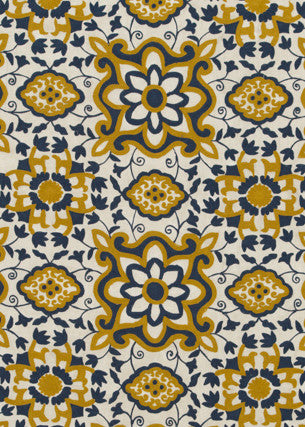 Izmir Indigo by G P & J Baker Fabric