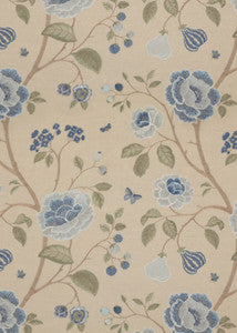 Lillington Soft Blue by G P & J Baker Fabric