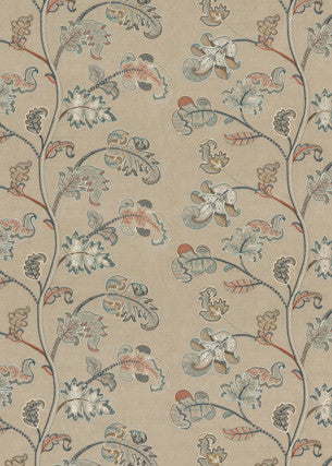 Alderwood Teal by G P & J Baker Fabric