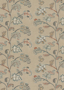 Alderwood Teal by G P & J Baker Fabric