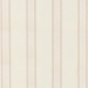 Kerris Stripe Ivory/Stone by G P & J Baker Fabric