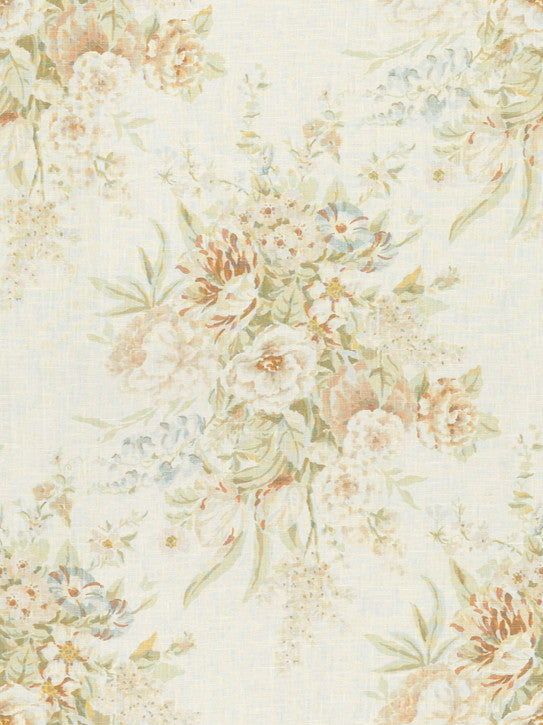 Sherbourne Ii Peach/Aqua by Lee Jofa Fabric