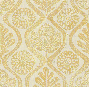 Oakleaves Yellow by Lee Jofa Fabric