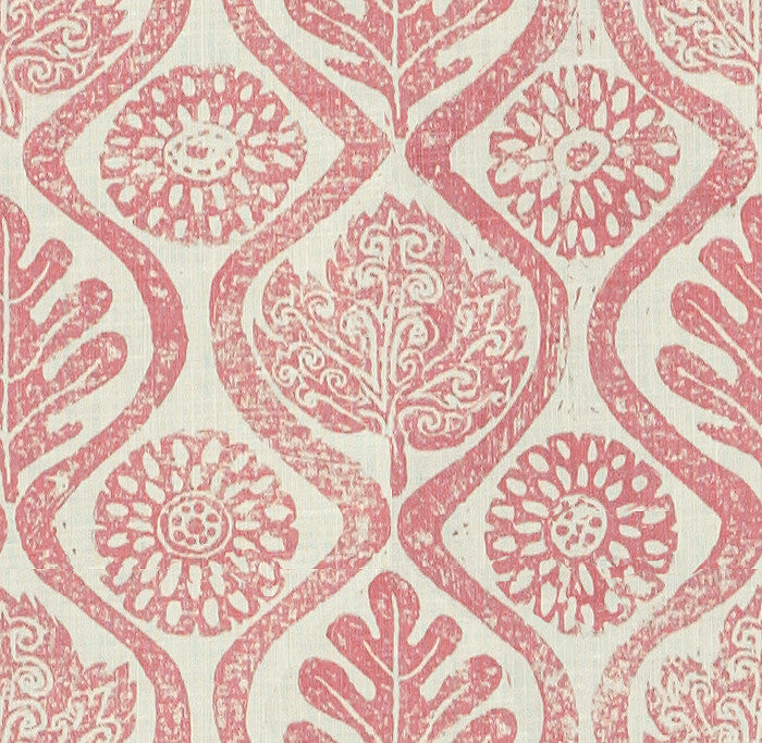 Oakleaves Pink by Lee Jofa Fabric