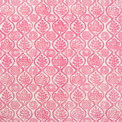 Oakleaves Fuschia by Lee Jofa Fabric