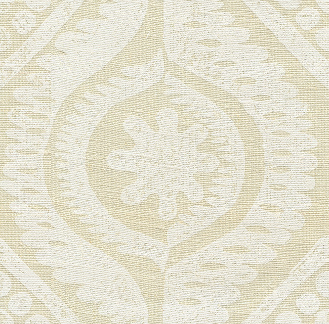 Damask White by Lee Jofa Fabric