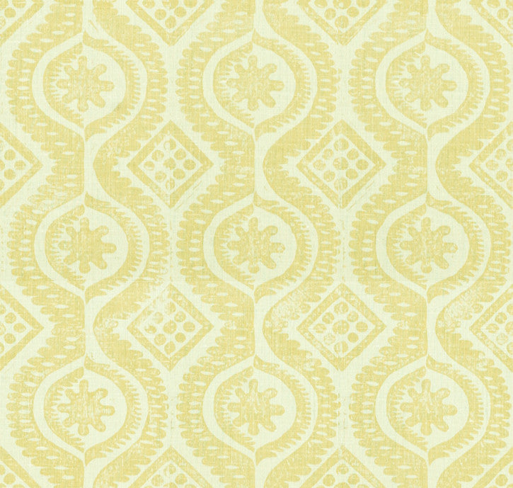 Damask Yellow by Lee Jofa Fabric