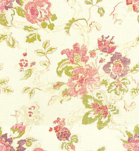 Parnham Plum/Moss/Aqua by Lee Jofa Fabric
