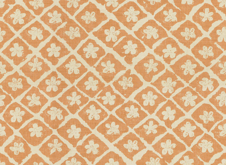 Pomeroy Pumpkin/Natural by Lee Jofa Fabric