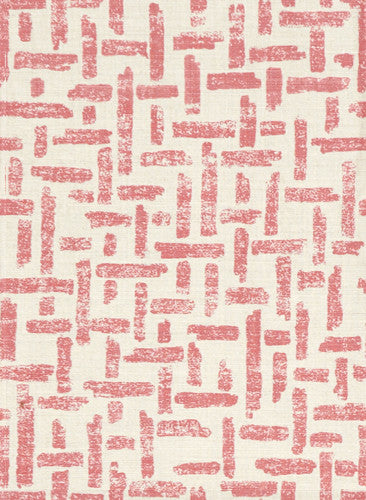 Crisscross Pink/Nat by Lee Jofa Fabric