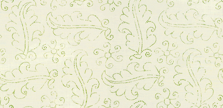 Hazelbury Green/Oyster by Lee Jofa Fabric