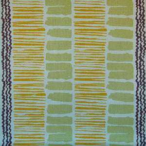 Saltaire Lime/Gold/Plum by Lee Jofa Fabric