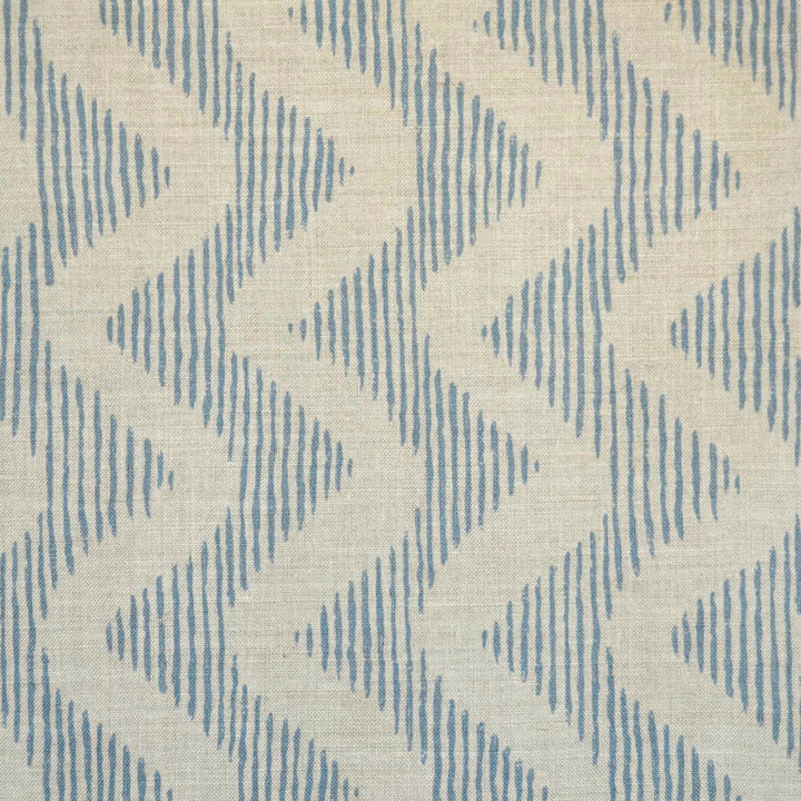 Colebrook Blue/Natural by Lee Jofa Fabric