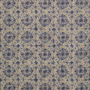 Ashcombe Sand/Blue by Lee Jofa Fabric