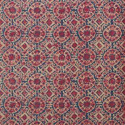 Ashcombe Red/Blue by Lee Jofa Fabric