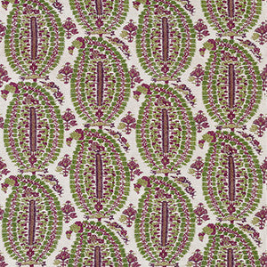 Anoushka Plum/Green by Lee Jofa Fabric