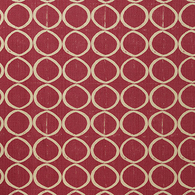 Circles Berry by Lee Jofa Fabric